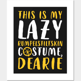 This Is My Lazy Rumpelstiltskin Costume. Halloween. Posters and Art